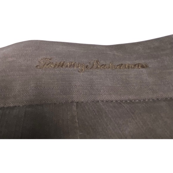 Tommy Bahama Men's Dark Brown Silk Blend Pants, 40 x 34 - Picture 6 of 15